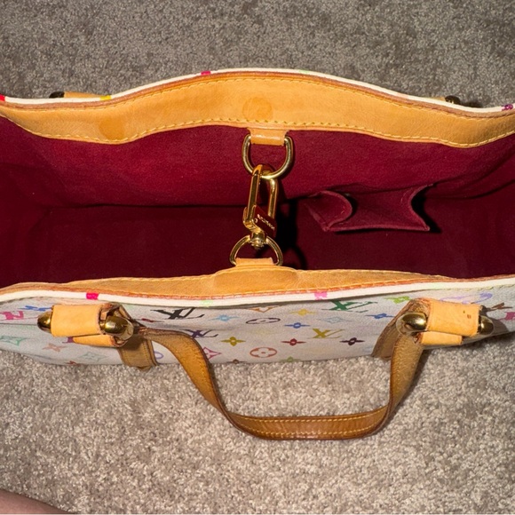 Louis Vuitton Multicolor Monogram Tote with Tan Accents - Picture 14 of 16